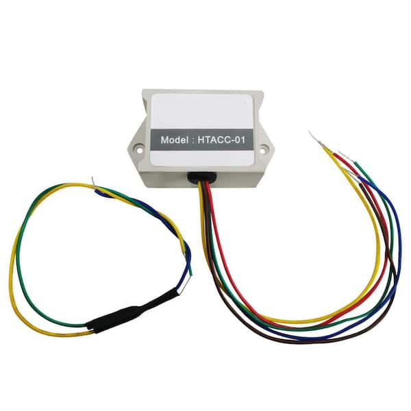 Common Wire Kit for All 24VAC Thermostats, Add-A-Wire Accessory, 4 to 5 Wires, White