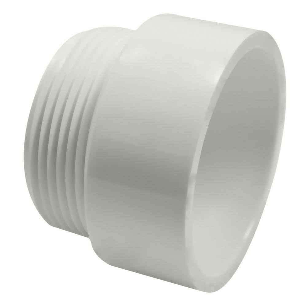 IPEX 11/2 in. PVC DWV Hub x MPT Male Adapter 34LP109015B The Home