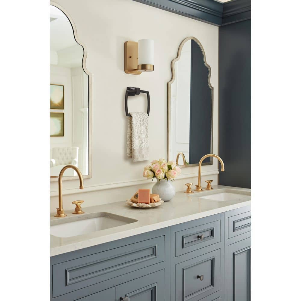 Oil-Rubbed Bronze Wall Mounted Towel Ring 6-13/16 inch