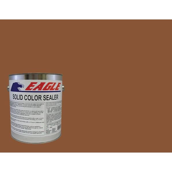 Eagle 1 gal. Terra Cotta Solid Color Solvent Based Concrete Sealer