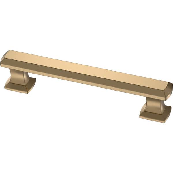 Liberty Chamfered Slim Bar 3-3/4 in. (96 mm) Classic Champagne Bronze Cabinet Handle Drawer Bar Pull