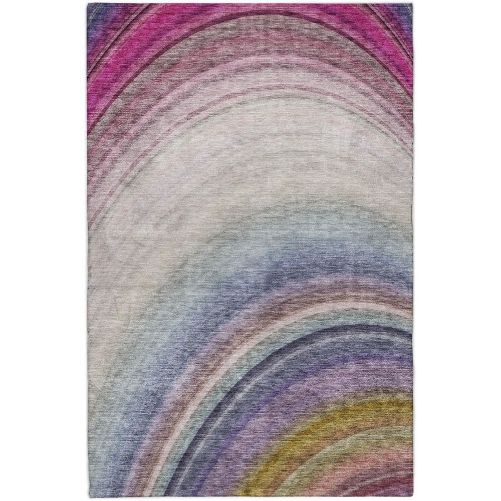 Dream Shag Premium Machine Washable Abstract ADS584 Beige 8 ft. x 10 ft. Area Rug price history on PriceWatchPro