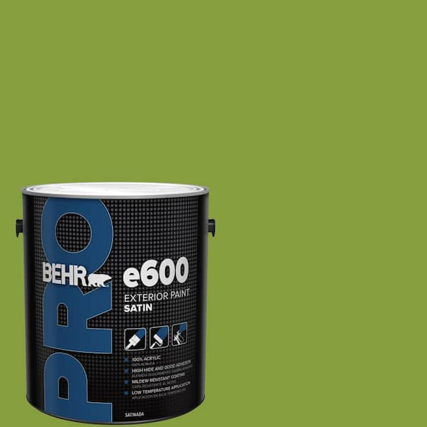 BEHR PRO 1 gal. #T14-18 New Shoot Satin Exterior Paint