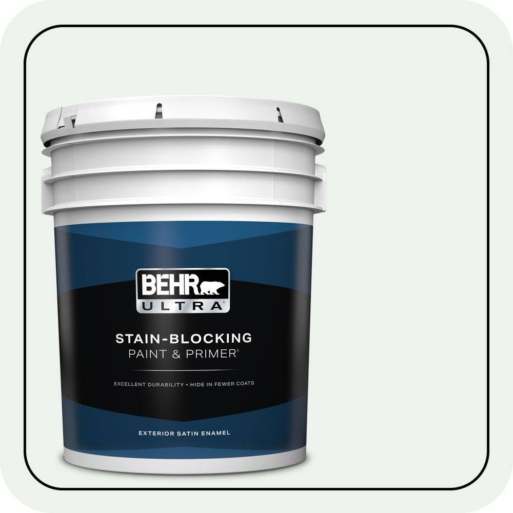 5 gal. #W-D-500 Cascade White Satin Enamel Exterior Paint & Primer price history on PriceWatchPro