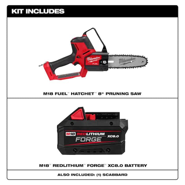 Milwaukee M18 FUEL 18V Brushless Cordless Battery 8 in Milwaukee M18 FUEL 18V Brushless Cordless Battery 8 in