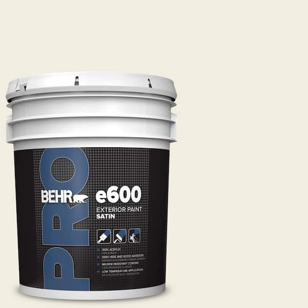 5 gal. #12 Swiss Coffee Satin Enamel Exterior Paint