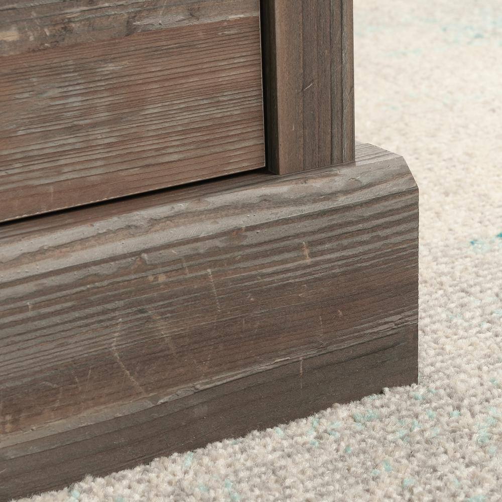 Pebble Pine Square Wood Coffee Table with Storage