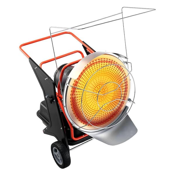 70000 BTU Radiant Kerosene Diesel Heater, Portable Industrial Space Heater with Adjustable Temperature and Handle