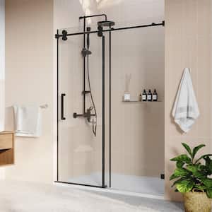 DEERVALLEY 58 to 60 in. W x 76 in. H Sliding Frameless Shower Door