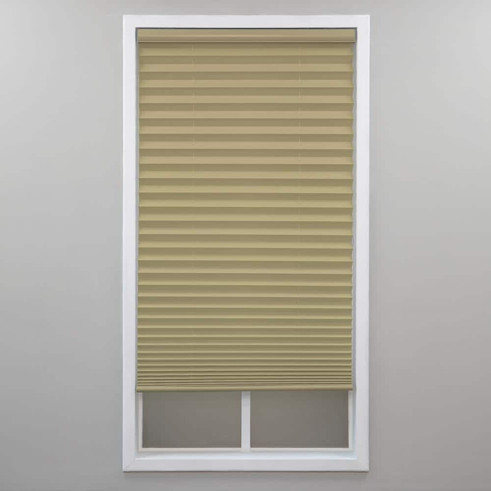 Camel Cordless Light Filtering Polyester Pleated Shades - 63.5 in. W x 64 in. L price history on PriceWatchPro