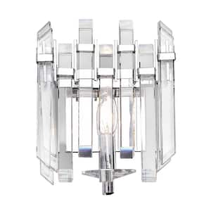 Henrietta 1 Light Wall Sconce With Chrome Finish