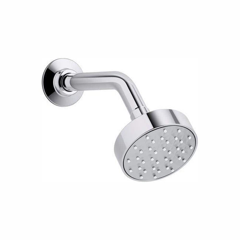 KOHLER Awaken 1-Spray 3.6 in. Single Wall Mount Fixed Shower Head in ...