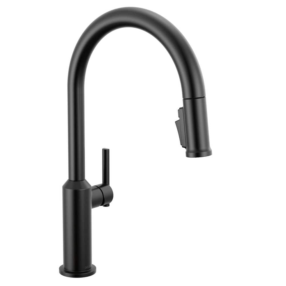 Cordova Matte Black 17.13 in. H Pull Down Sprayer Kitchen Faucet with 360° Swivel Spout price history on PriceWatchPro