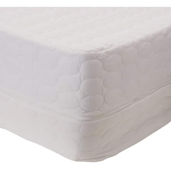 Full Size Bed Mattress Cover Zipper Plastic Dustproof Water Resistant Anti  Bug 