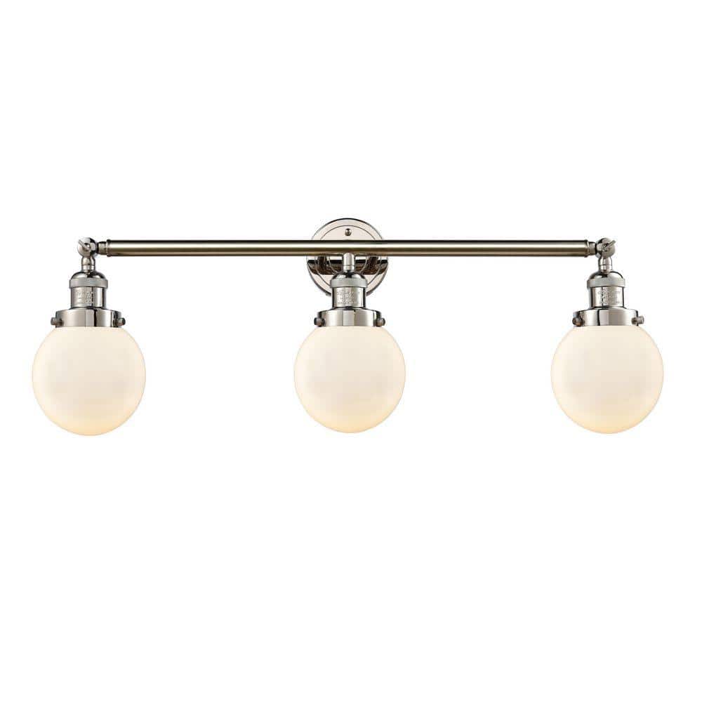 Polished Nickel Vanity Lightsnull