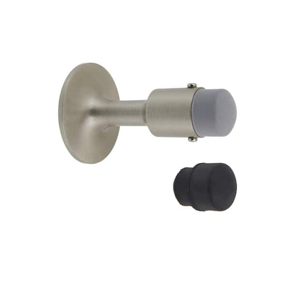 idh by St. Simons Satin Nickel Solid Brass Cup Door Stop