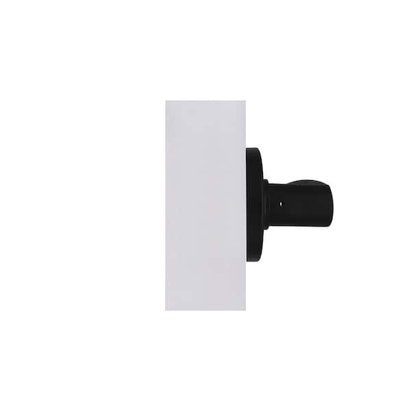 Primrose Matte Black Right-Handed Dummy Door Lever