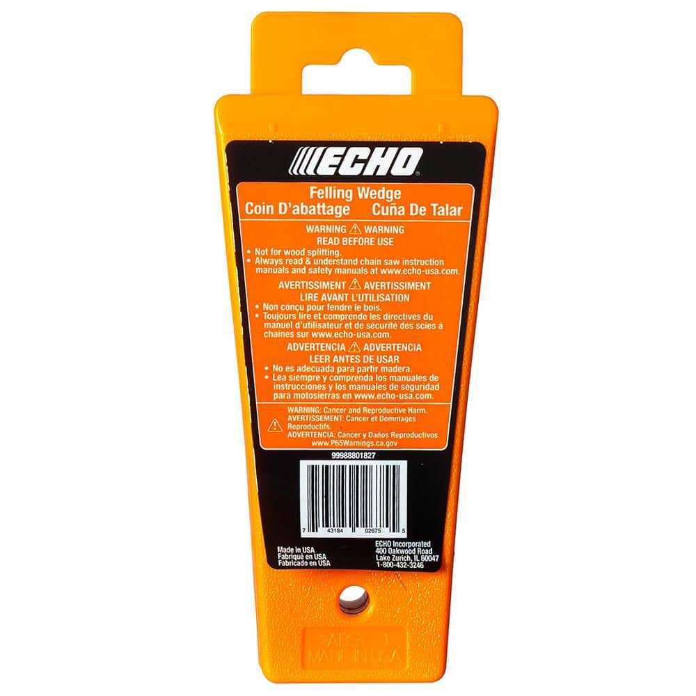 5.5 in. Smooth High Impact Plastic Tree Felling Wedge Shim for Safe Chainsaw Logging Tree Cutting to Prevent Saw Pinches price history on PriceWatchPro