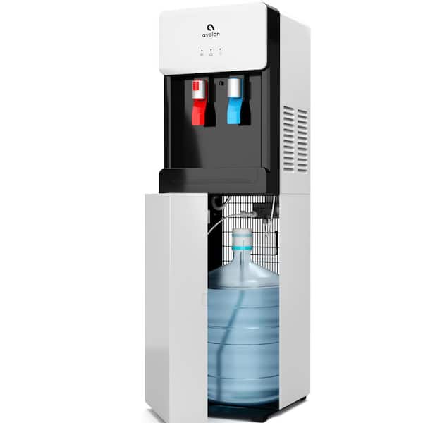 Avalon A6BLWTRCLRWHT Touchless Bottom Loading Water Cooler Dispenser, Hot & Cold Water, UL/Energy Star- White - 1