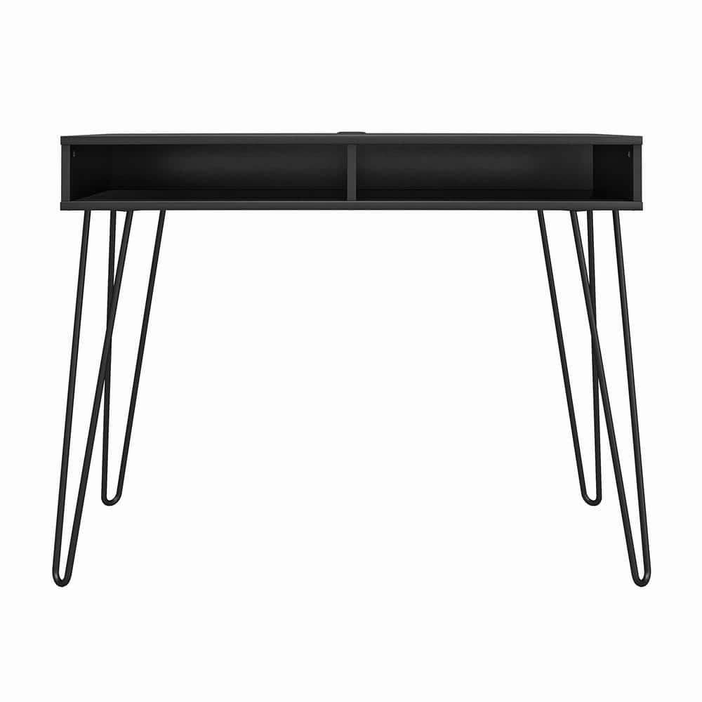 Ameriwood Home Joshua 40.5 in. Rectangular Black Computer Desk with