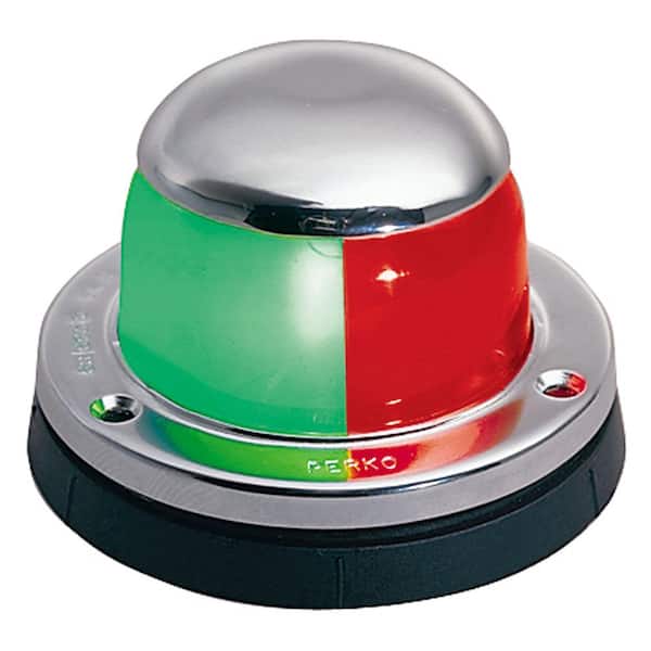 Perko Chrome-Plated Horizontal-Mount Bi-Color Light