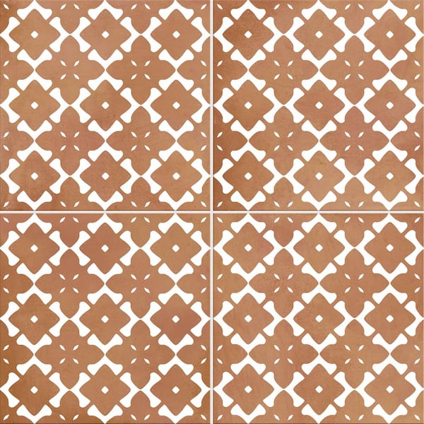 Bari Fortuna Cotto 13 in. x 13 in. Porcelain Floor and Wall Tile (10.76 sq. ft. /Case)