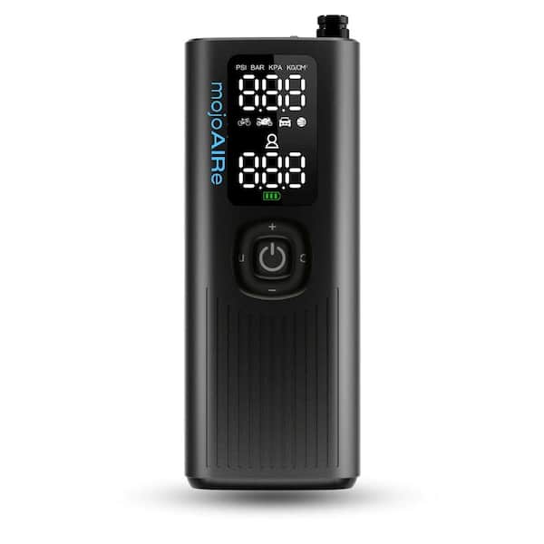 mojoAIRe Portable Tire Inflator 120 PSI / 2000 MAH Battery