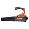 RIDGID 18V Cordless 105 MPH Jobsite Handheld Blower Tool Only R8604301B The Home Depot