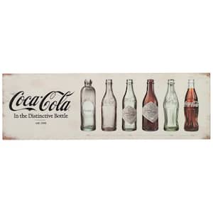 Coca-Cola Evolution Embossed Tin Sign