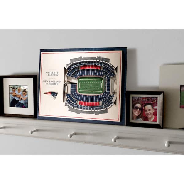 YouTheFan NFL Miami Dolphins 5-Layer Stadiumviews 3D Wooden Wall Art  5029042 - The Home Depot