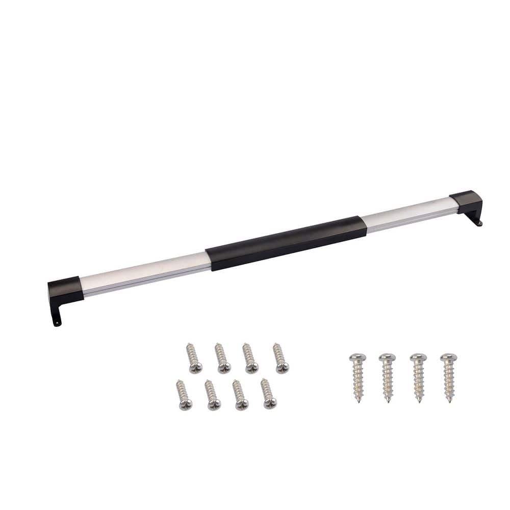 21-5/8 in. to 28-5/8 in. Adjustable RV Screen Door Cross Bar Handle with Sturdy and Secure Non-Slip Grip, Black (1-Pack) price history on PriceWatchPro