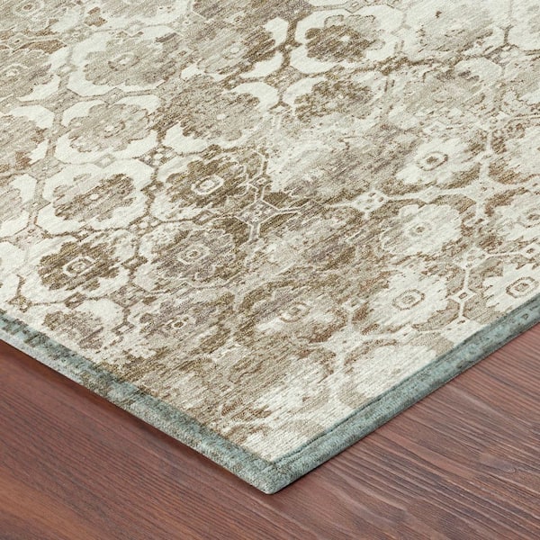 Chantille Machine Washable Indoor/Outdoor Abstract ACN2786 Beige 10 ft. x 14 ft. Area Rug