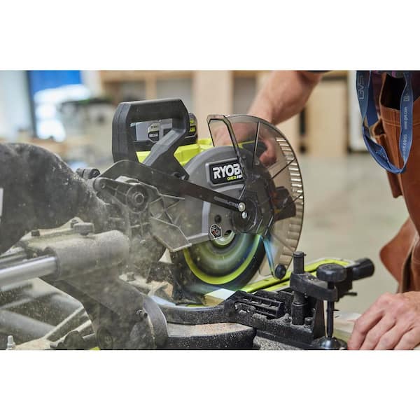 RYOBI ONE+ HP 18V Brushless Cordless 10 in. Sliding Compound Miter