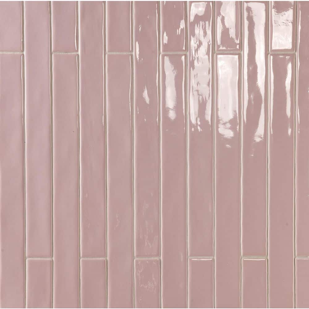 Skyline Mauve 2 in. x 4 in. Glossy Ceramic Wall Tile Sample price history on PriceWatchPro