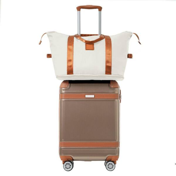 LIVACA 3-Piece Copper Hardshell Spinner TSA Lock Lightweight ABS