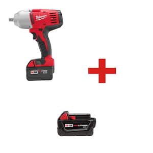 18-Volt Lithium-Ion 1/2 in. Cordless High Torque Impact Wrench with 3.0Ah Battery (Tool Only)