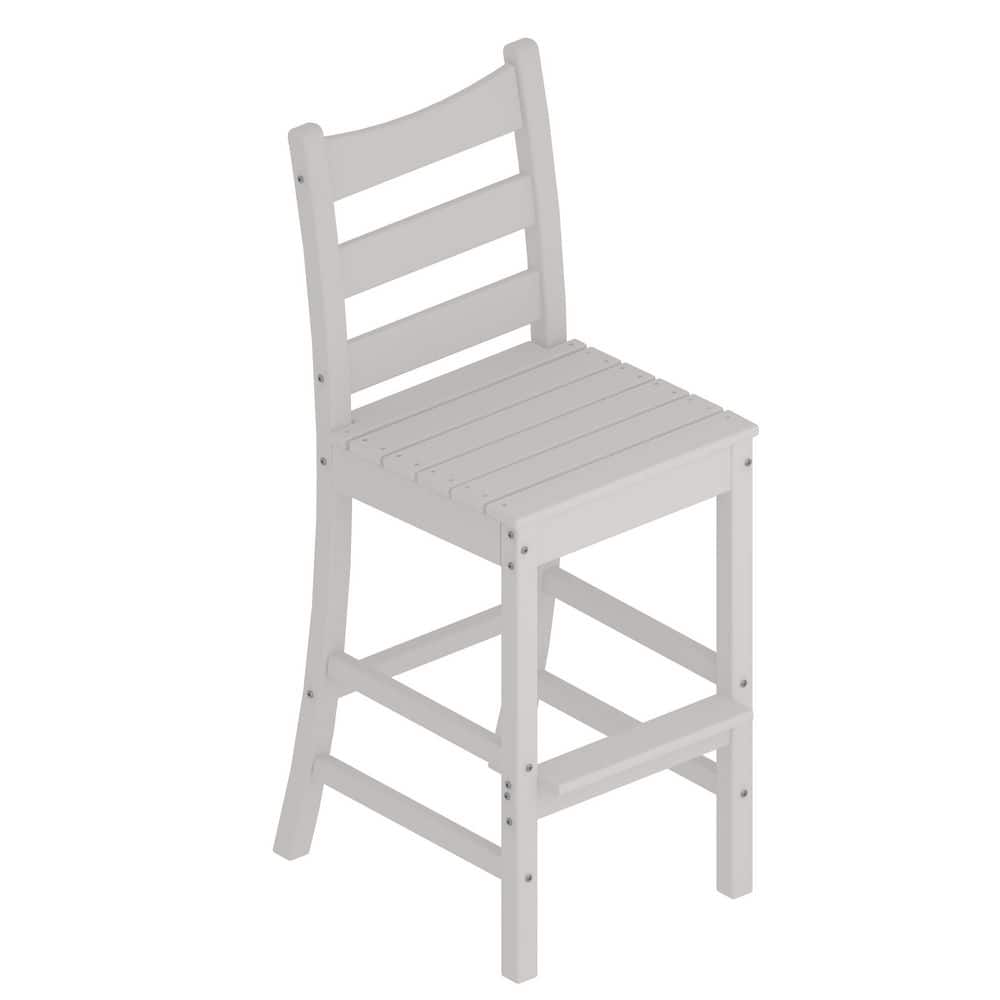 HDPE Plastic Outdoor Bar Chair in Ivory price history on PriceWatchPro