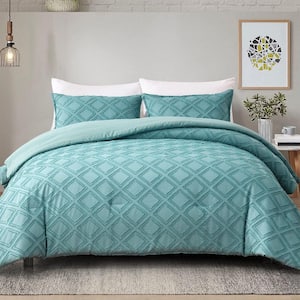3-Piece All Season Bedding Queen size Comforter Set, Ultra Soft Polyester Elegant Bedding Comforters