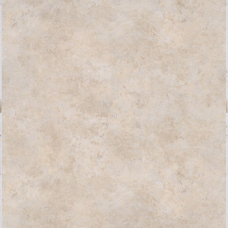 TrafficMaster Travertine Beige 4 MIL x 12 in. W x 12 in. L Peel and Stick Water Resistant Vinyl Tile Flooring (30 sqft/case)