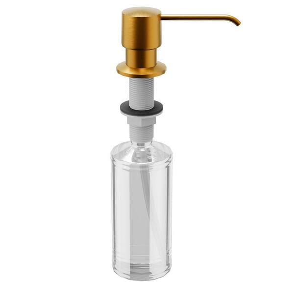 thumbnail interactive-video image 1 of IDesign York Ergo Soap Dispenser & Sponge Caddy - Stainless Steel Countertop Organizer For Kitchen Sink 1 of 9