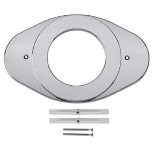 8.22 in. Renovation Cover Plate in Chrome