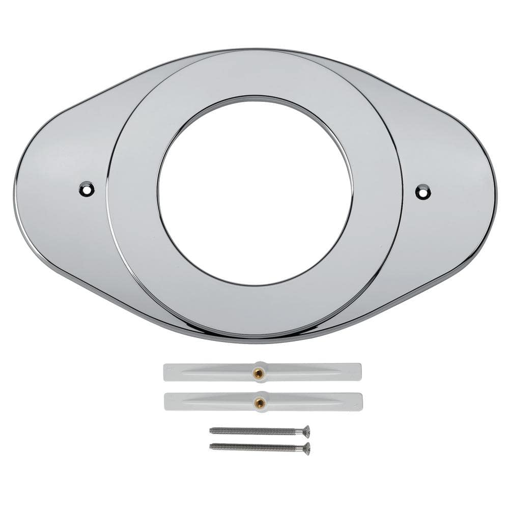 Delta Chrome Shower Renovation Cover Plate