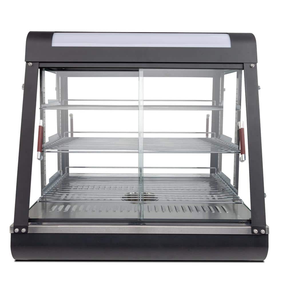26 in. 1200-Watt 3-Tiers Commercial Food Warmer Display Buffet Server in Black price history on PriceWatchPro