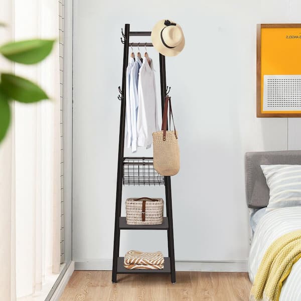 coat and purse rack