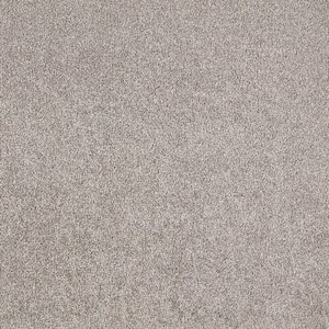 Silver Mane II  - Pebblestone - Gray 65 oz. Triexta Texture Installed Carpet
