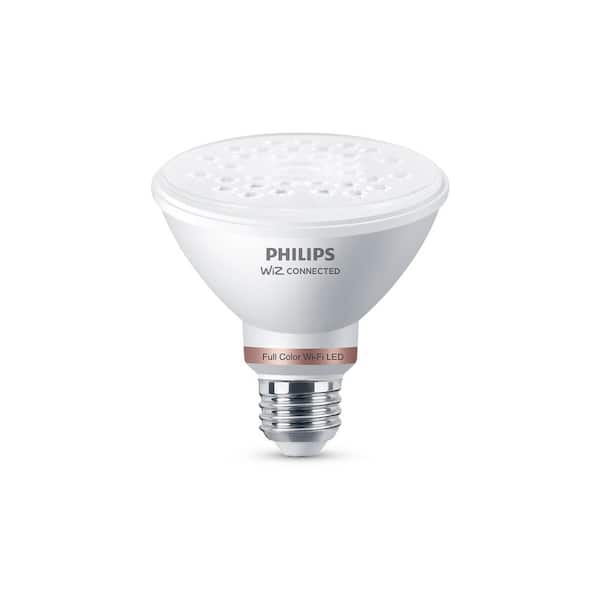 Philips Hue A19 Bluetooth 75W Smart LED Bulb White and Color Ambiance  563254 - Best Buy