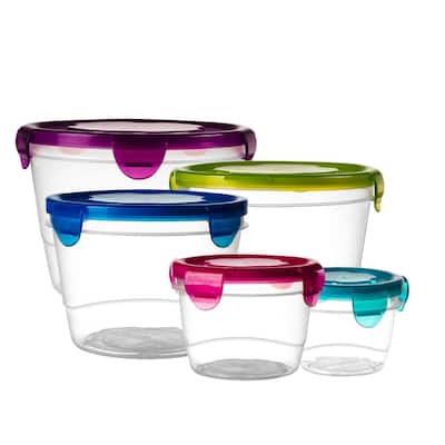 Snapware Universal Glass 10 Piece Set 1109331 - The Home Depot