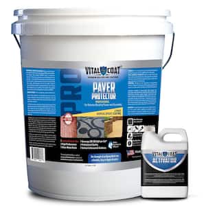 Paver Protector Pro 5 Gal. Water Base Acrylic Paver Sealant in Clear