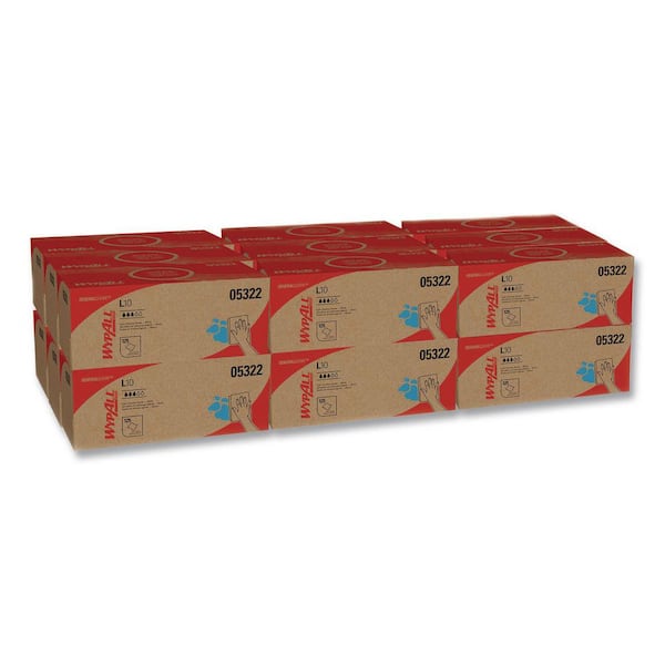 TORK Multipurpose Paper Wiper, 9.25 in. x 16.25 in., White, 100