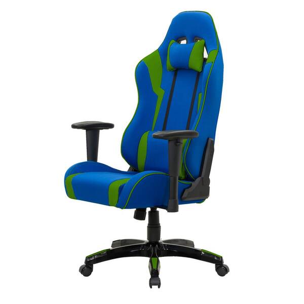 Blue and green gaming chair Clearance